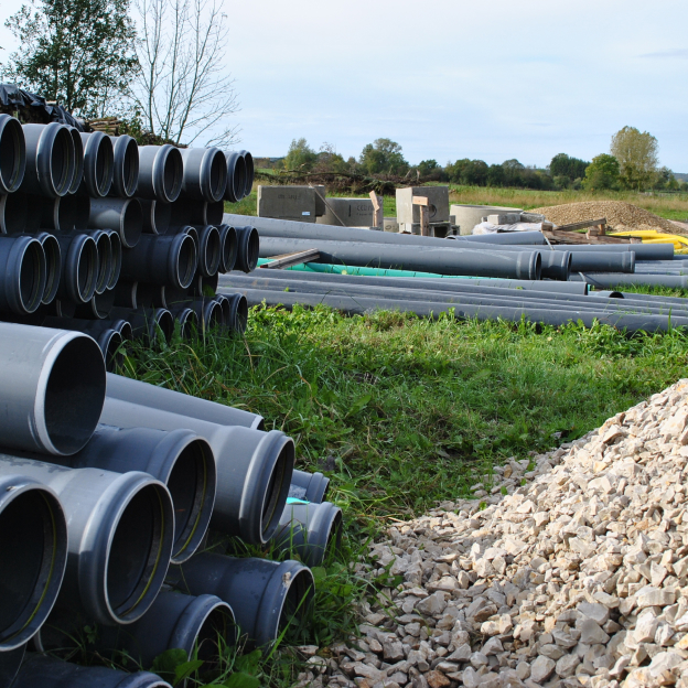 viabilisation de terrain à Brécy près de Bourges dans le Cher 18